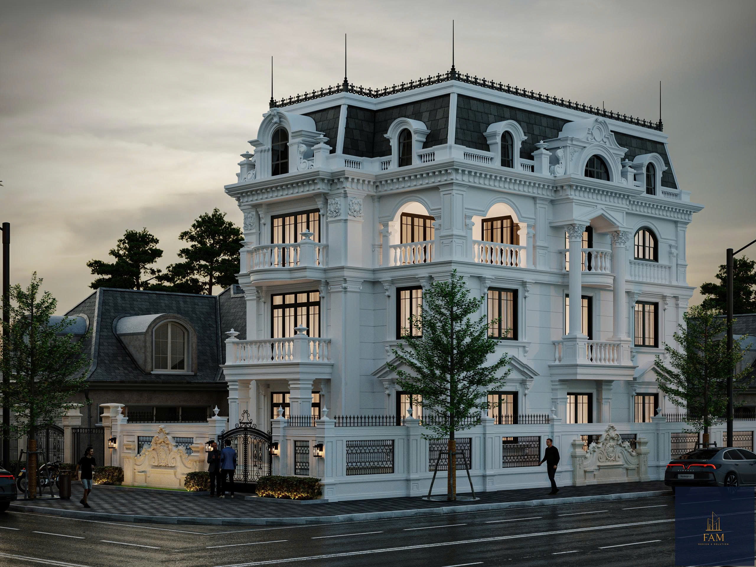 Biệt thự chị Trang Móng Cái