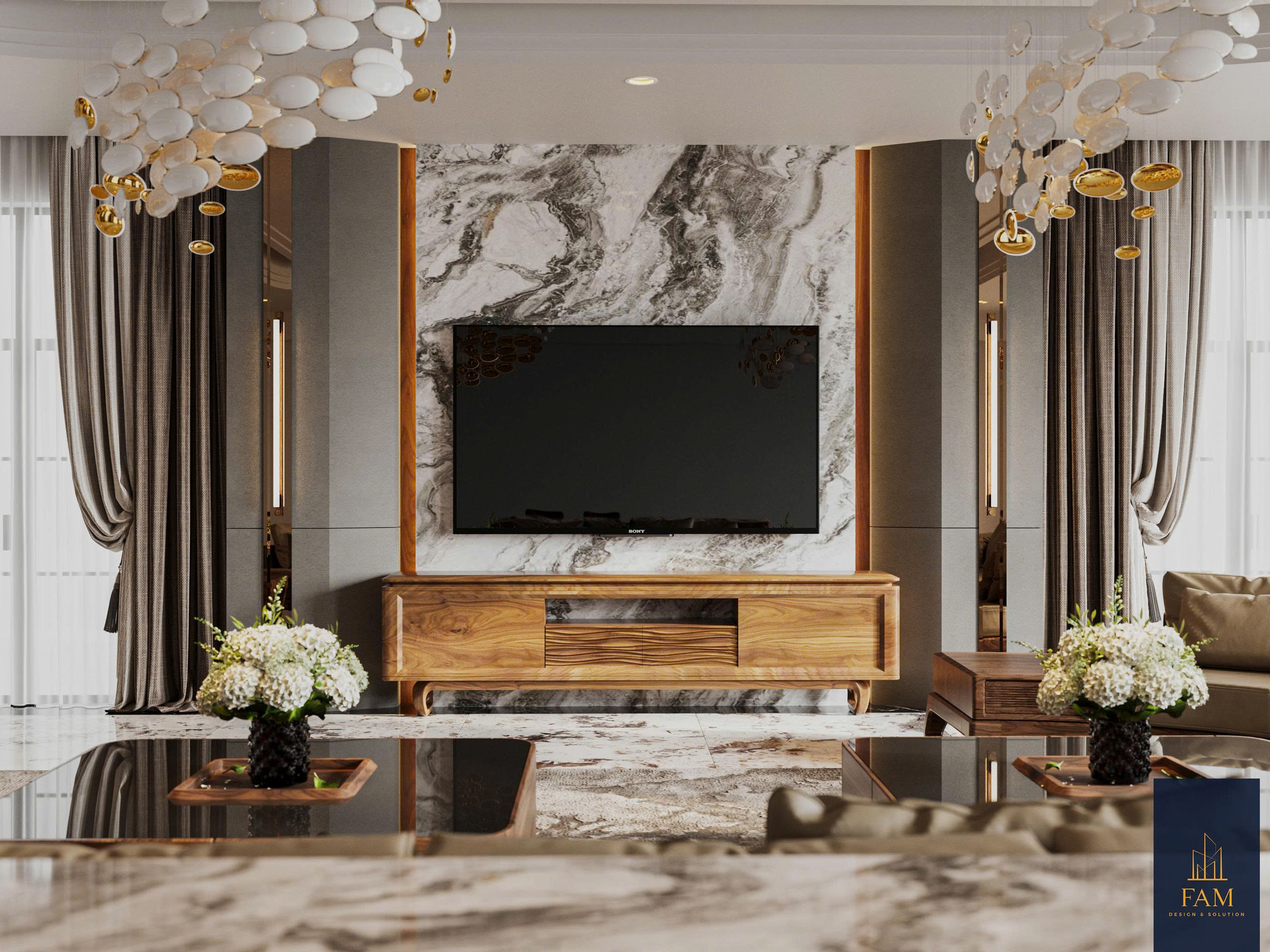 nội thất gỗ óc chó An Dương