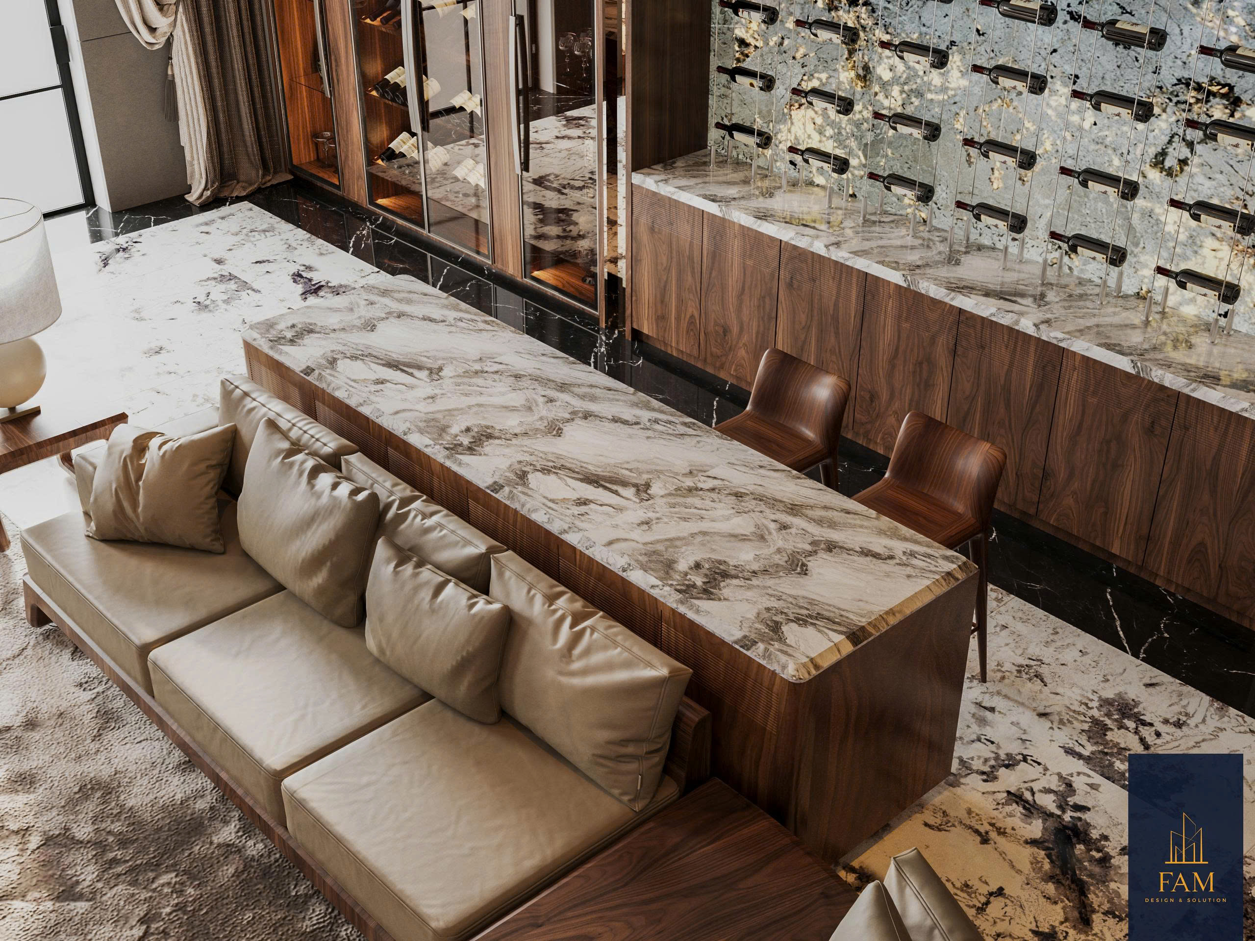 nội thất gỗ óc chó An Dương