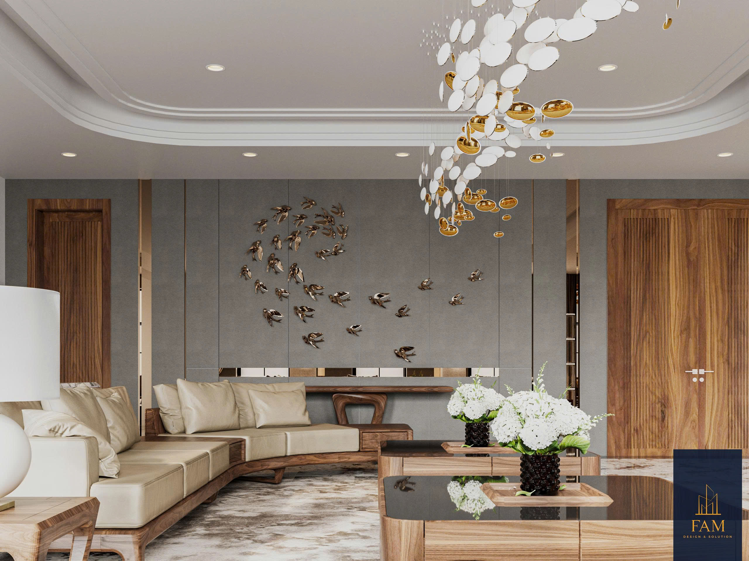 nội thất gỗ óc chó An Dương