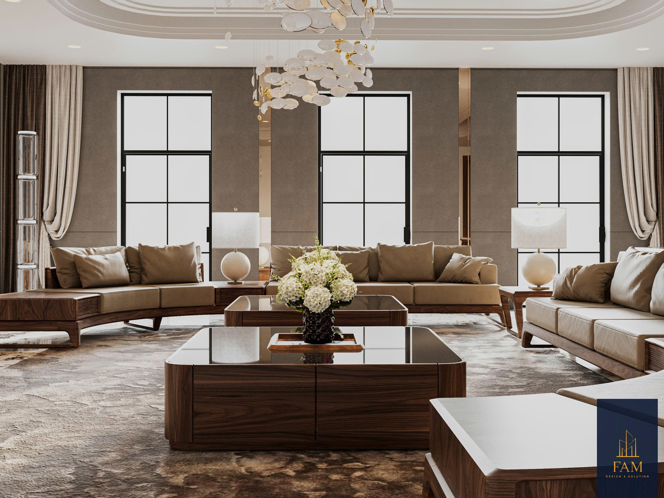 nội thất gỗ óc chó An Dương