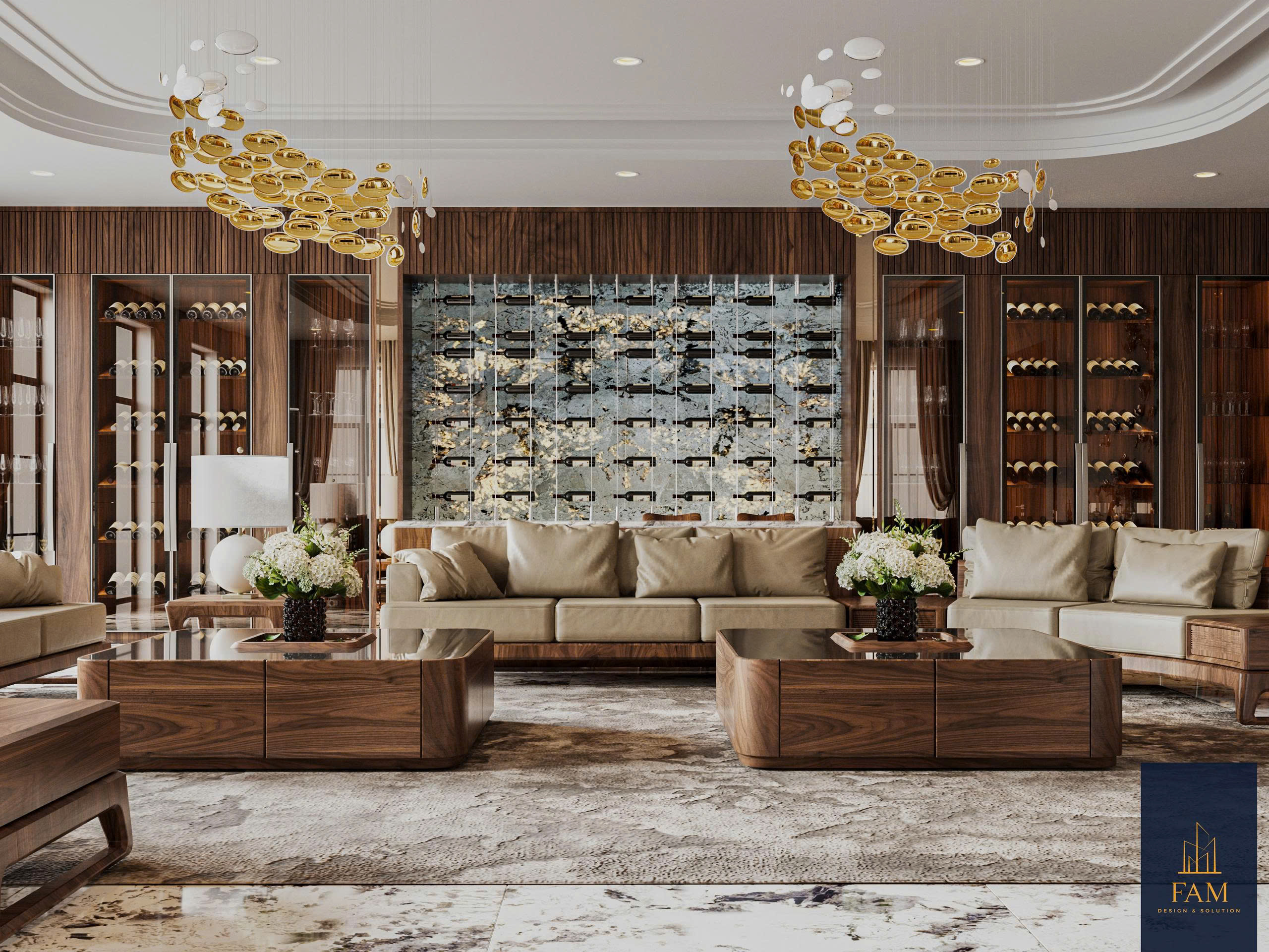 nội thất gỗ óc chó An Dương