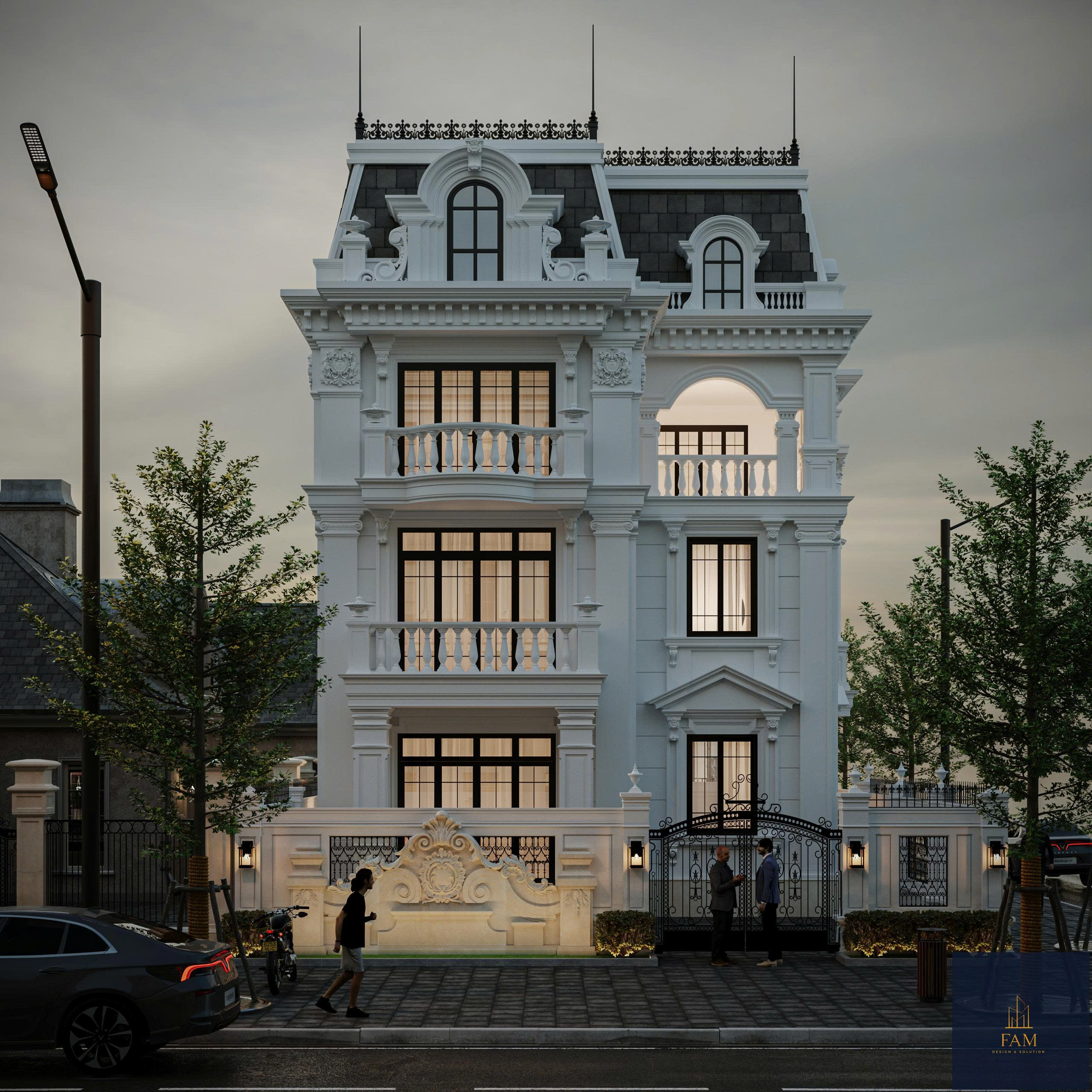 Biệt thự chị Trang Móng Cái